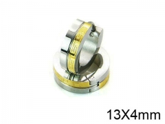 HY Stainless Steel 316L Huggie Hoop Earrings-HY05E1710OD