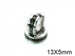 HY Stainless Steel 316L Huggie Hoop Earrings-HY05E1506MLQ