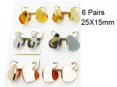 HY Stainless Steel 316L Drops Earrings-HY58E0482IKD