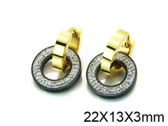 HY Stainless Steel 316L Drops Earrings-HY05E1688IAA