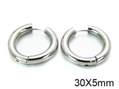 HY Wholesale Stainless Steel 316L Continuous Earrings-HY05E1391HHQ