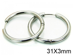 HY Wholesale Stainless Steel 316L Continuous Earrings-HY58E0584J5