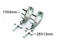HY Stainless Steel 316L Drops Earrings-HY05E1375OL