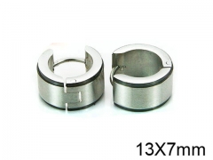 HY Stainless Steel 316L Huggie Hoop Earrings-HY05E1783MLS