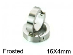 HY Stainless Steel 316L Huggie Hoop Earrings-HY05E1754ML