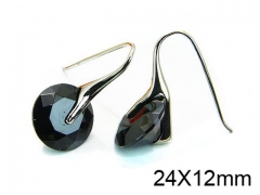 HY Stainless Steel 316L Drops Earrings-HY30E1466HIG