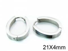 HY Stainless Steel 316L Huggie Hoop Earrings-HY05E1445HIQ
