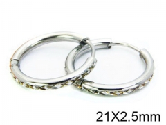 HY Wholesale Stainless Steel 316L Continuous Earrings-HY05E1363HZZ