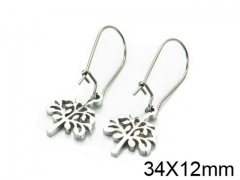 HY Stainless Steel 316L Drops Earrings-HY91E0543MZ