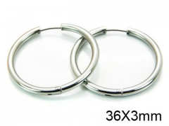 HY Wholesale Stainless Steel 316L Continuous Earrings-HY05E1570PQ