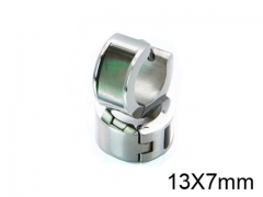 HY Stainless Steel 316L Huggie Hoop Earrings-HY05E1479HFF