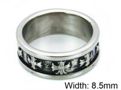 HY Stainless Steel 316L Men Casting Rings-HY22R0039HJW