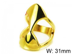 HY Stainless Steel 316L Lady Hollow Rings-HY15R1310HHA
