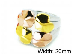 HY Stainless Steel 316L Lady Hollow Rings-HY15R1356HJW