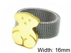 HY Stainless Steel 316L Lady Bears Rigns-HY64R0062NL