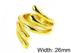 HY Stainless Steel 316L Lady Hollow Rings-HY15R1300HHE