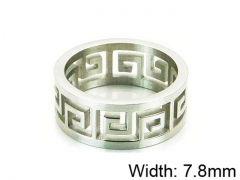 HY Stainless Steel 316L Lady Hollow Rings-HY05R0128HJA