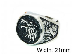 HY Stainless Steel 316L Men Casting Rings-HY22R1072HIV