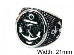 HY Stainless Steel 316L Men Casting Rings-HY22R0020HIF