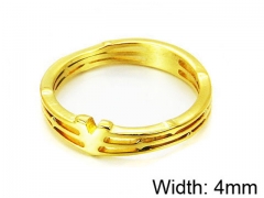 HY Stainless Steel 316L Lady Hollow Rings-HY15R1267NLS