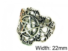 HY Stainless Steel 316L Men Casting Rings-HY22R1315HIF