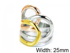 HY Stainless Steel 316L Lady Hollow Rings-HY15R1326HJC