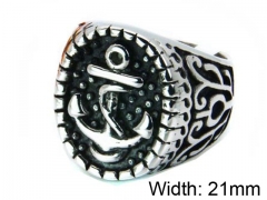 HY Stainless Steel 316L Men Casting Rings-HY22R0019HIW