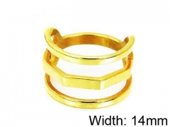 HY Stainless Steel 316L Lady Hollow Rings-HY16R0384MF