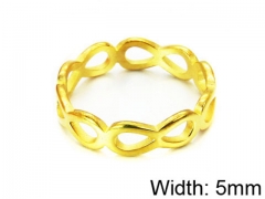HY Stainless Steel 316L Lady Hollow Rings-HY15R1257NLW