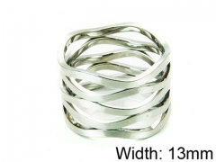 HY Stainless Steel 316L Lady Hollow Rings-HY05R0162HMU