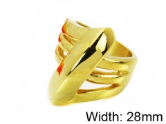 HY Stainless Steel 316L Lady Hollow Rings-HY15R1033HHF
