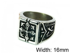 HY Stainless Steel 316L Men Casting Rings-HY22R0536HIW