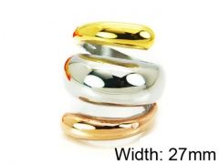 HY Stainless Steel 316L Lady Hollow Rings-HY15R1293HJS