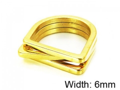 HY Stainless Steel 316L Lady Hollow Rings-HY16R0121MQ