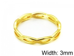 HY Stainless Steel 316L Lady Hollow Rings-HY15R1265NLR