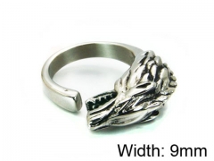 HY Stainless Steel 316L Men Casting Rings-HY22R0552HIW