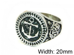 HY Stainless Steel 316L Men Casting Rings-HY22R1241HIV