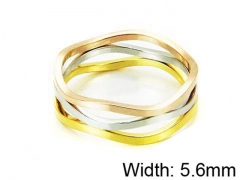 HY Stainless Steel 316L Lady Hollow Rings-HY05R0159HJQ