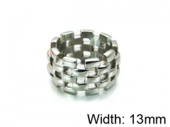 HY Stainless Steel 316L Lady Hollow Rings-HY15R1156HAA