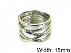 HY Stainless Steel 316L Lady Hollow Rings-HY22R0596HZB