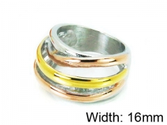 HY Stainless Steel 316L Lady Hollow Rings-HY15R1374HJT
