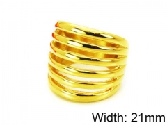 HY Stainless Steel 316L Lady Hollow Rings-HY15R1295HHW