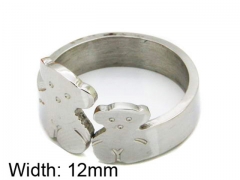 HY Stainless Steel 316L Lady Bears Rigns-HY68R0034O0