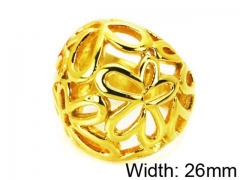 HY Stainless Steel 316L Lady Hollow Rings-HY15R1306HHB