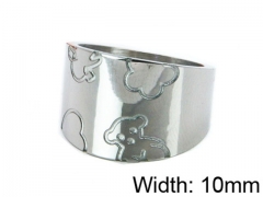 HY Stainless Steel 316L Lady Bears Rigns-HY64R0073PZ