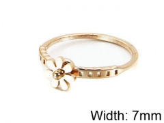 HY Stainless Steel 316L Lady Hollow Rings-HY14R0337PL