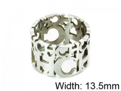 HY Stainless Steel 316L Lady Hollow Rings-HY64R0211HHZ