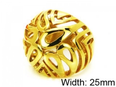 HY Stainless Steel 316L Lady Hollow Rings-HY15R1307HHZ