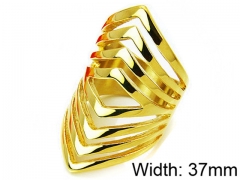 HY Stainless Steel 316L Lady Hollow Rings-HY15R1015HHX