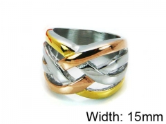 HY Stainless Steel 316L Lady Hollow Rings-HY15R1108HJG